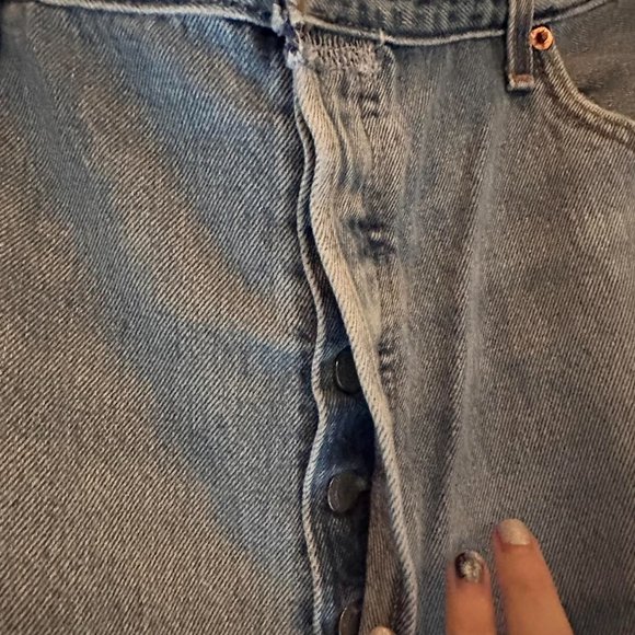 NWT RE/DONE High Rise Levi’s Jeans. size 31 - Picture 6 of 12